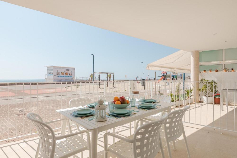 Marsalada - Ground Floor Front Line Beach Apartment Playa de Mar Exteriör bild